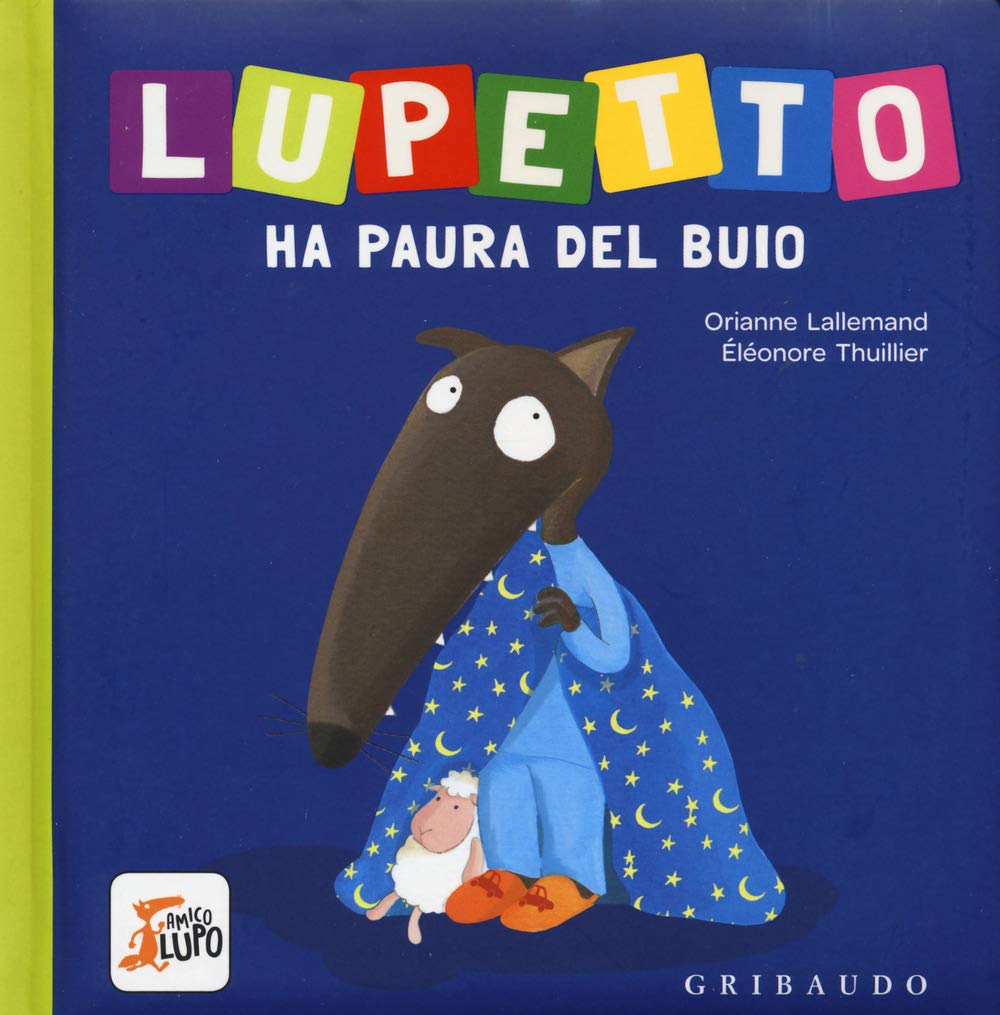 Copertina Lupetto ha paura del buio