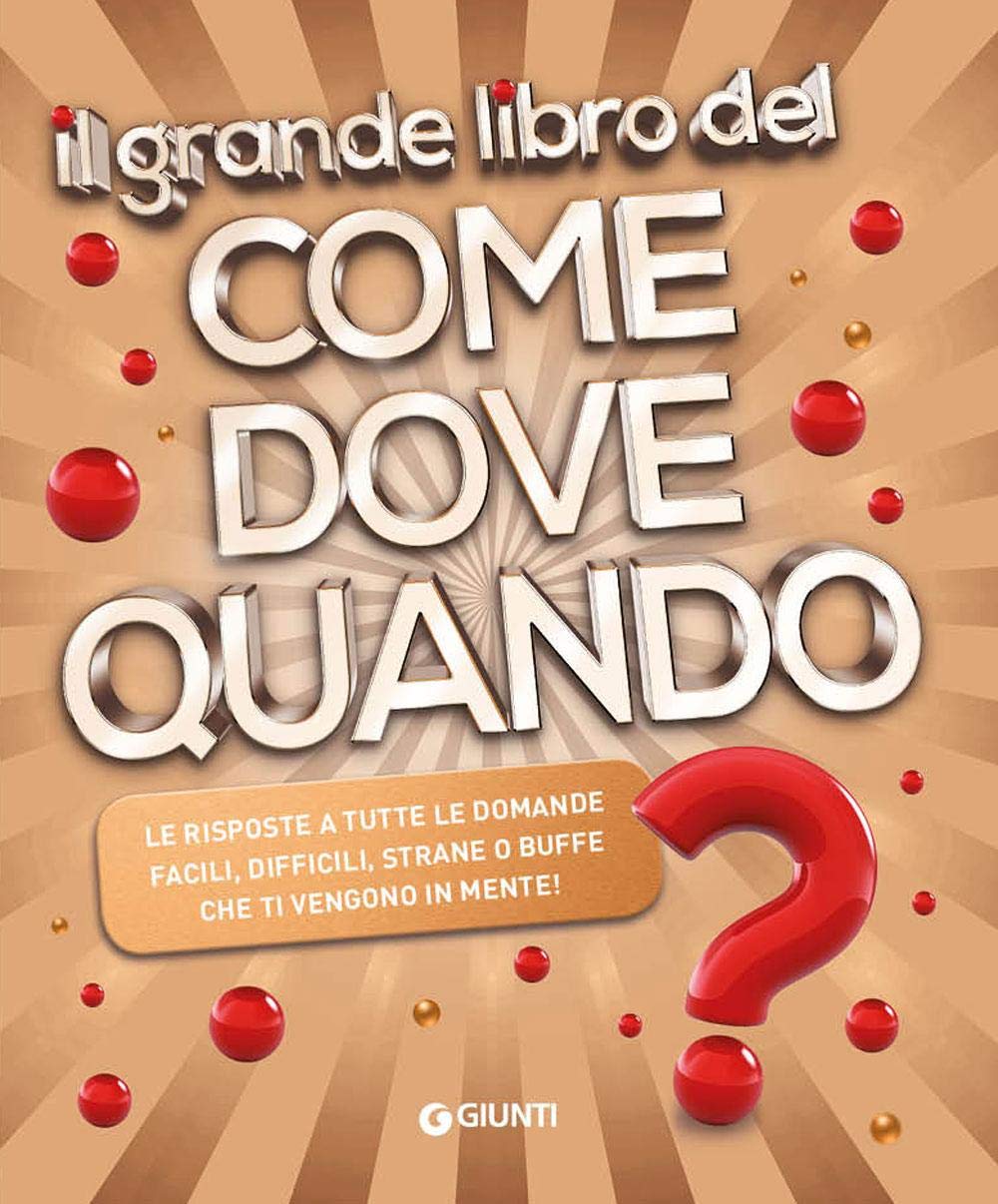 Copertina Il grande libro del come dove quando?